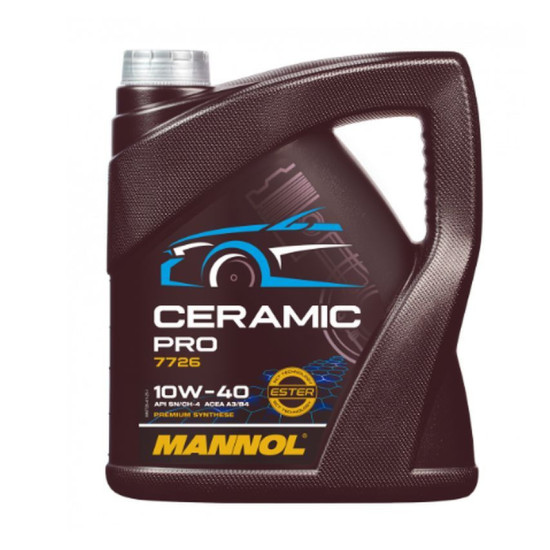 MANNOL SYNTHETIC CAR ENGINE OIL CERAMIC 10W40 5L