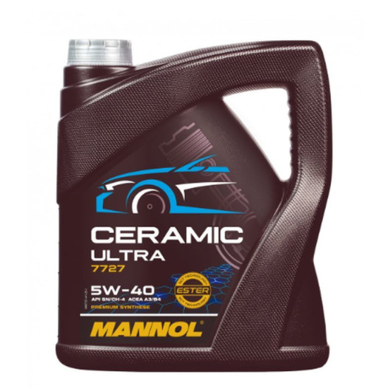 MANNOL CAR ENGINE OIL 5W40 CERAMIC ULTRA 5L