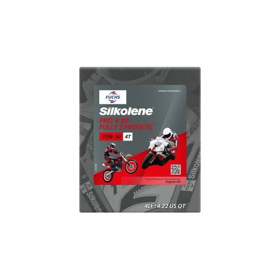 SILKOLENE FUCHS VARIKLIO ALYVA 100 % SINTETINIS ESTERIS PRO 4 XP 10W50 4L