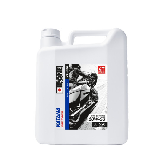 IPONE KATANA HIGH TORQUE 20W50 ENGINE OIL 100% SYNTHETIC 5L (API SP, JASO MA2)(AKC) (4)
