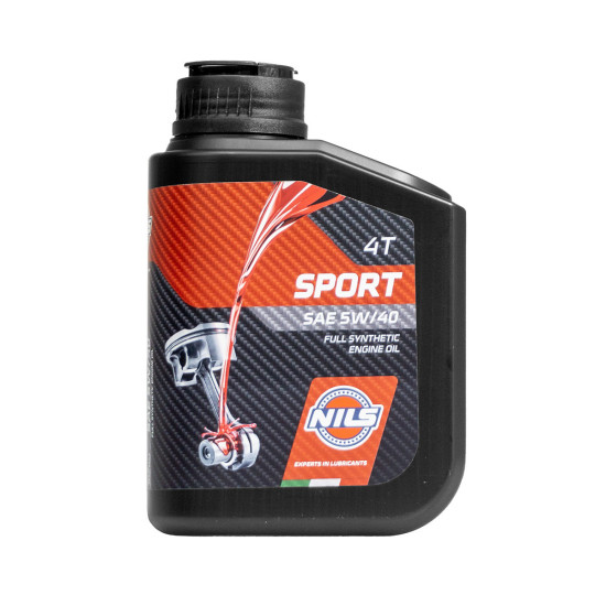 NILS MOTOR OIL 4T SPORT 5W40 100% SYNTHETIC 1L (AKC)