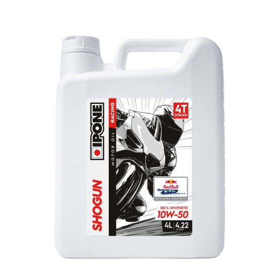 IPONE SHOGUN 4T 10W50 variklio alyva 100 % sintetinė 4 l (AKC)