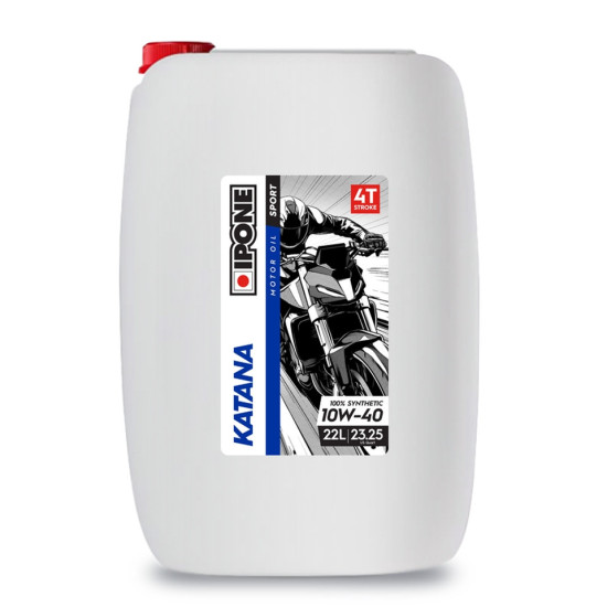 IPONE KATANA 10W40 variklio alyva 100 % sintetinė 22 l (AKC) pakeičia 800388