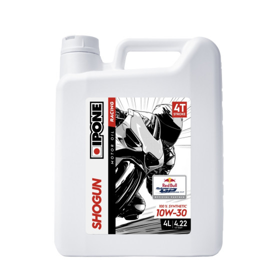 IPONE SHOGUN 4T 10W30 ENGINE OIL 100% SYNTHETIC 4L (AKC)