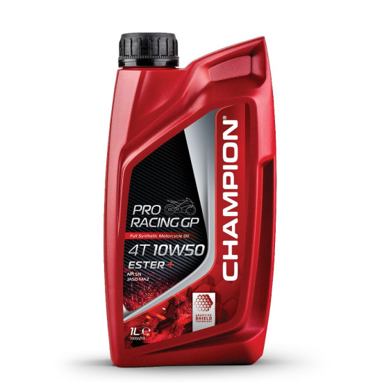 CHAMPION ENGINE OIL PRORACING GP 4T 10W50 ESTER + 1L MA2 SYNTHETIC (AKC)