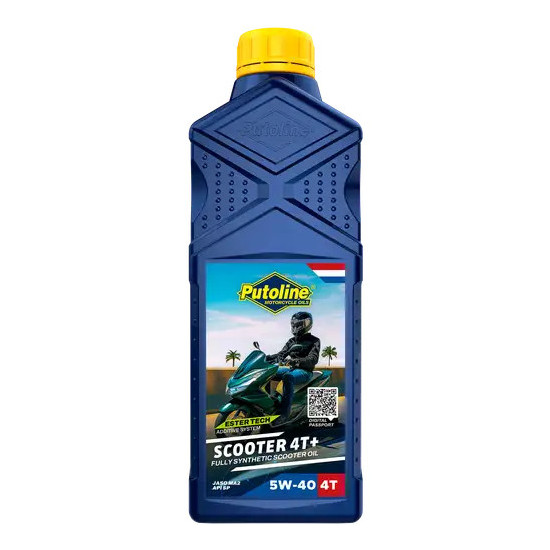 PUTOLINE VARIKLIO ALYVA 4T ESTER TECH SCOOTER 4+ 5W40 1L (AKC)