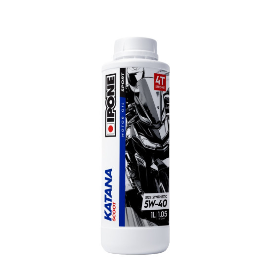 IPONE KATANA SCOOT 5W40 MOTOR OIL 100% SYNTHETIC 1L (AKC) REPLACES 800381