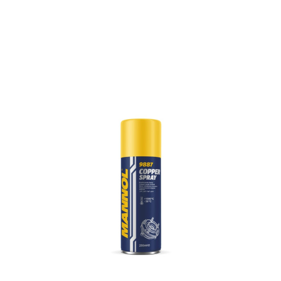 MANNOL COPPER SPRAY COPPER LUBRICANT SPRAY 250 ML (9887) (12)