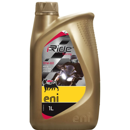 AGIP (ENI) I-RIDE lenktyninių variklių alyva 10W60 (1 l) aukščiausios kokybės sintetinė alyva.