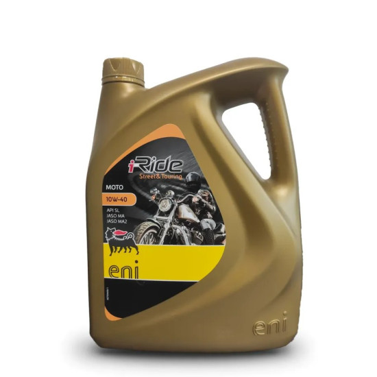 AGIP (ENI) I-RIDE MOTO variklio alyva 10W40 pusiau sintetinė (4 l) MA2