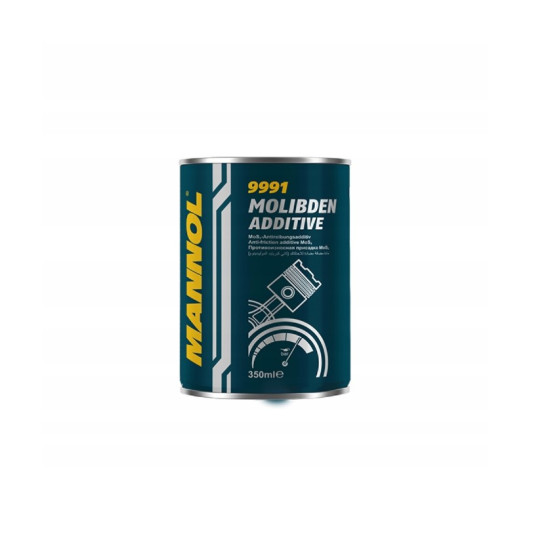 MANNOL MOLYBDENUM ADDITIVE 300ML - MOS2 OIL ADDITIVE (REDUCES FRICTION) (METAL CAN) (9991) (24)