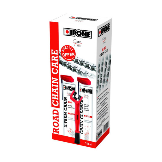 IPONE KELIO GRANDINIŲ PRIEŽIŪROS GRANDINIŲ VALYMO IR TEPIMO RINKINYS (2 X 750 ML) SU ŠEPETĖLIU (CARELINE) (AKC) (4)