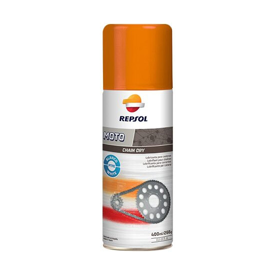 REPSOL CHAIN LUBRICANT QUALIFIER CHAIN DRY 400ML (12) - REPLACES RP715T98