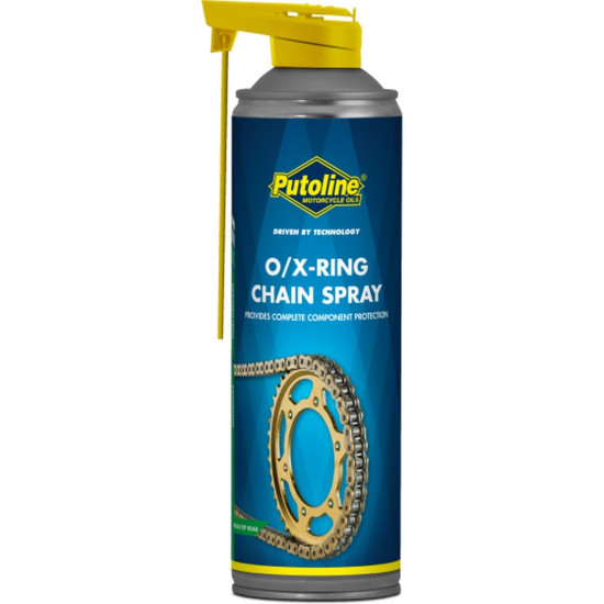 PUTOLINE grandinių tepalas O / X formos žiedų grandinėms, purškiamas 500 ml (AKC)
