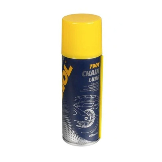 MANNOL CHAIN LUBE 200ML - CHAIN LUBRICANT (7901) - CARTON 48 PIECES (PACKAGE)