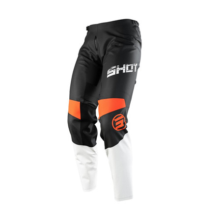 Shot Racing (2021) Pants Cross / Enduro Pants Kid Devo Slam Orange Color Orange Size 10/11