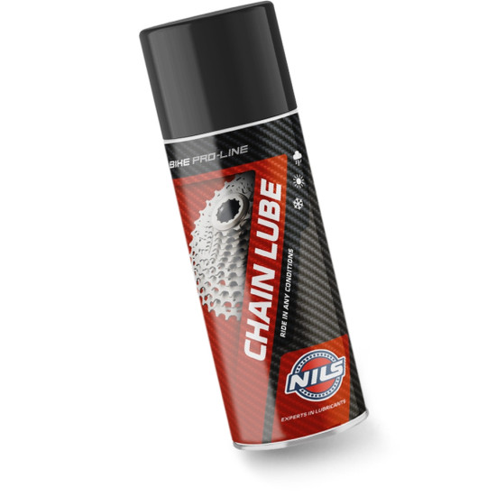 NILS dviračių grandinių tepalas purškiamas 400 ml (AKC)