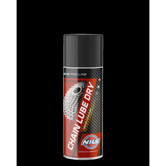 NILS CHAIN LUBE DRY BICYCLE CHAIN LUBRICANT FOR DRY CONDITIONS 400ML (AKC)