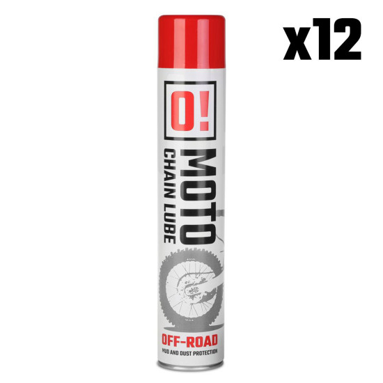 „OMOTO“ grandinių tepalo purškiklis, 750 ml, visureigiams, „O!MOTO“ (OLE-023) (12 vnt. pakuotė)