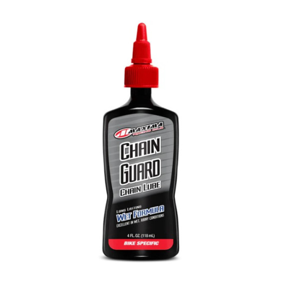 „MAXIMA RACING OILS“ dviračių grandinių alyva „BIKE SYN CHAIN GUARD WET FORMULA“ 118 ml šlapioms sąlygoms (12) (AKC)