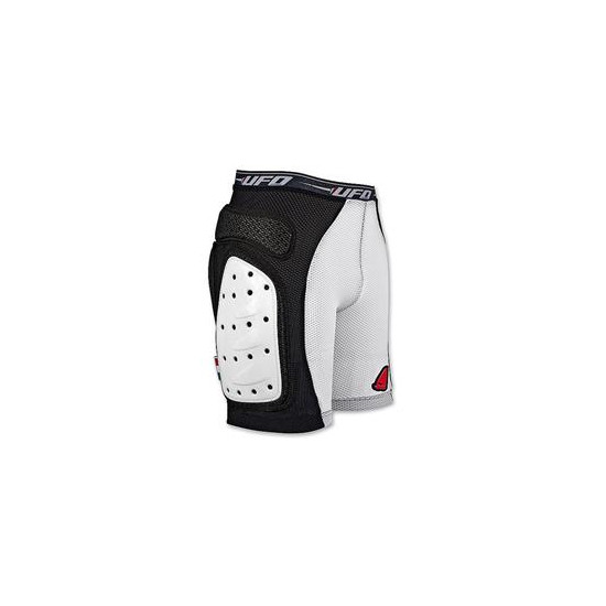 UFO shorts with protection MTB/BMX color black/white size M -