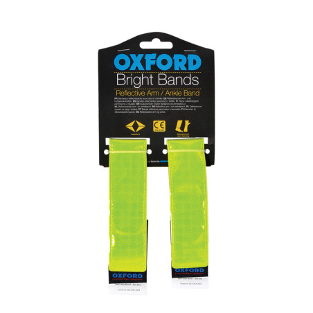 OXFORD šviesą atspindinčios juostos spalva geltona FLUO (2SZT)