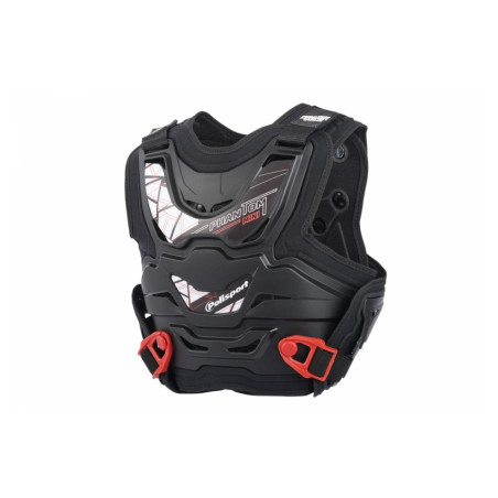 POLISPORT chest protector PHANTOM MINI BLACK (children) color black