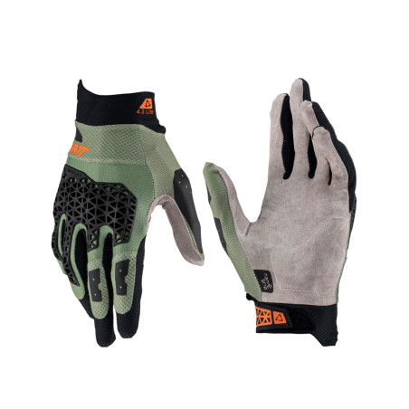 LEATT (2023) pirštinės MOTO 4,5 LITE GLOVE CACTUS spalva žalia/juoda dydis M