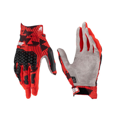 LEATT (2023) gloves MOTO 4.5 LITE GLOVE RED color red/black size L