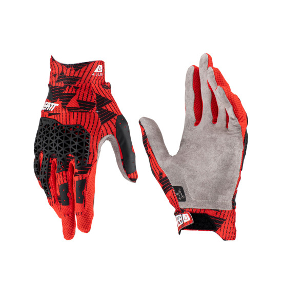 LEATT (2023) gloves MOTO 4.5 LITE GLOVE RED color red/black size XL