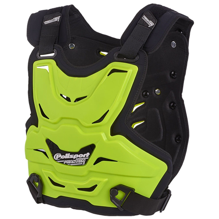 POLISPORT chest protector model PHANTOM LITE color FLUO size universal