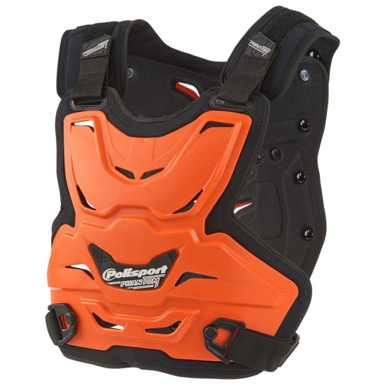 POLISPORT chest protector model PHANTOM LITE color orange size universal