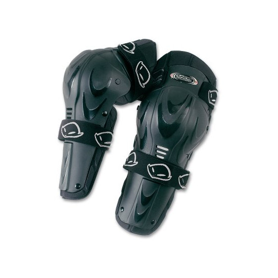 UFO knee protectors with hinge, color black