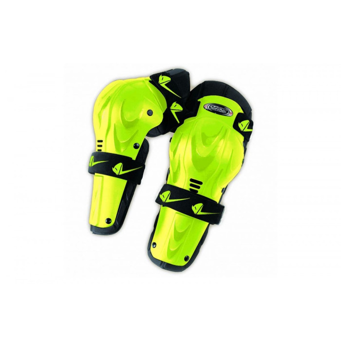 UFO knee protectors with hinge, color yellow NEON