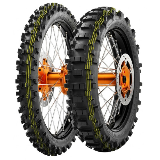 METZELER TIRE 90 / 100-21 MCE 6 DAYS EXTREME FIM SUPER SOFT MST 57M TT FRONT DOT 09 / 2026