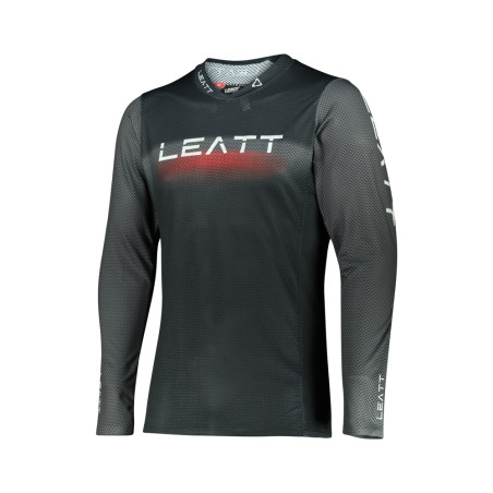 LEATT (2022) marškinėliai MOTO 5,5 ULTRAWELD JERSEY BLACK spalva juoda dydis S