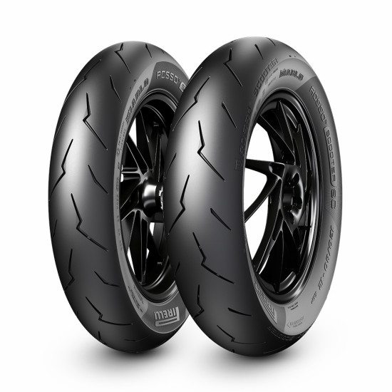 PIRELLI PADANGA 120/70-15 DIABLO ROSSO MOTOROLERIUI SC 56S M/C TL PRIEKINĖ DOT 23/2025