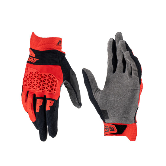 LEATT (2023) gloves MOTO 3.5 LITE GLOVE RED color red/black size S