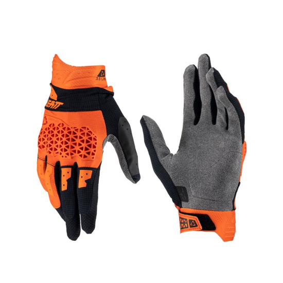 LEATT (2023) gloves MOTO 3.5 LITE GLOVES ORANGE color orange/black size M