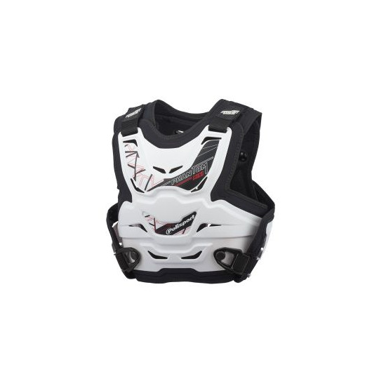 POLISPORT chest protector PHANTOM MINI WHITE (children) color white