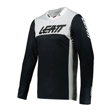 LEATT (2021) marškinėliai MOTO 5,5 ULTRAWELD JERSEY BLACK spalva juoda dydis S