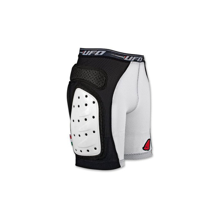 UFO shorts with protectors color white/black size: S