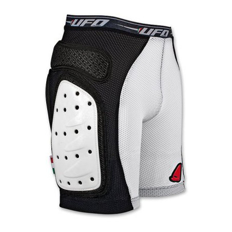 UFO shorts with protectors color white/black size: XL