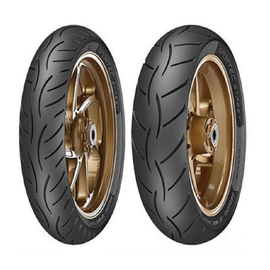 METZELER TIRE 70 / 90-17 SPORTEC STREET 38S TL M / C FRONT / REAR DOT 03 / 2019 (special offer)