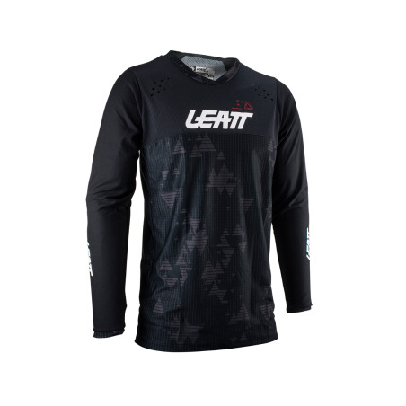 LEATT (2023) shirt MOTO 4.5 ENDURO JERSEY BLACK color black size L