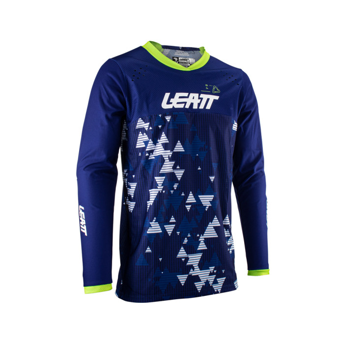 LEATT (2023) shirt MOTO 4.5 ENDURO JERSEY BLUE color dark blue size XL