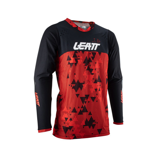 LEATT (2023) shirt MOTO 4.5 ENDURO JERSEY RED color red/black size XXL