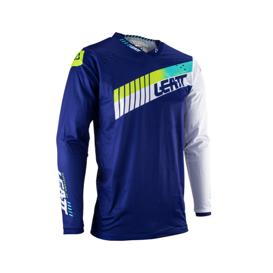 LEATT (2023) shirt MOTO 4.5 LITE JERSEY BLUE color navy blue/white size XXL