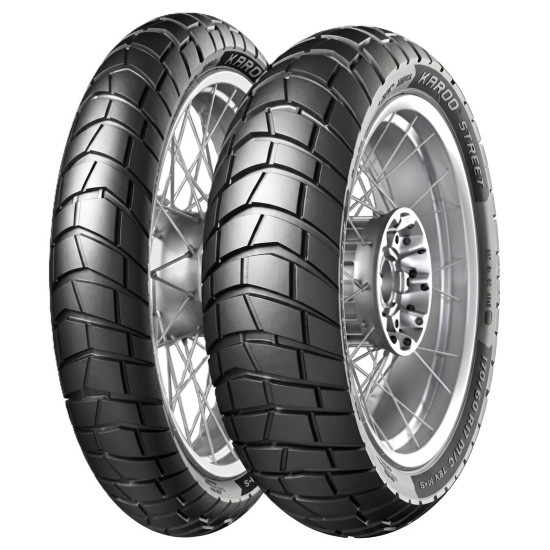 PADANGA METZELER 90/90-21 KAROO STREET 54V TL M/C M+S PRIEKINĖ DOT 43/2025
