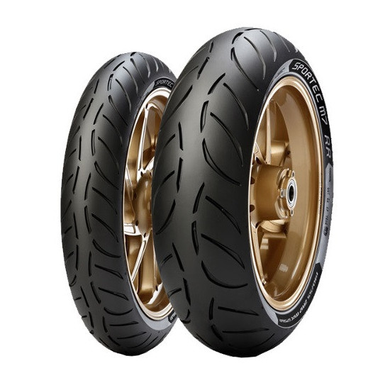 METZELER PADANGOS 120 / 70ZR17 SPORTEC M7 RR (M) (58W) TL M / C PRIEKINĖ DOT 04-14 / 2025